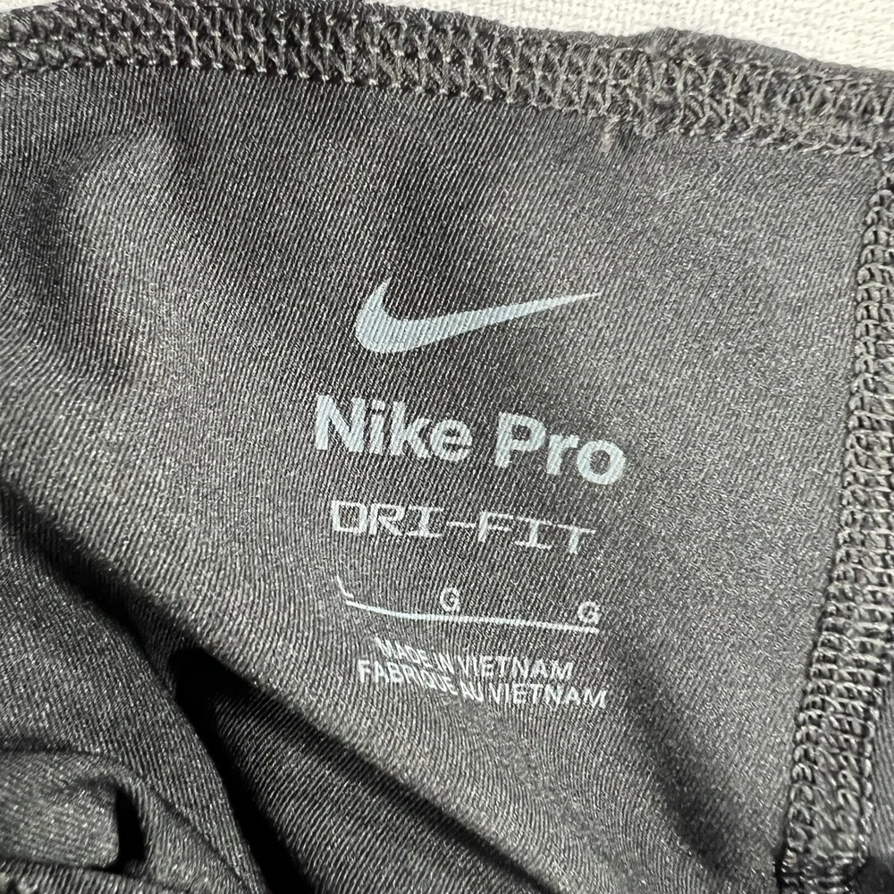 Nike Pro Pants Youth Boys Large Black Dri Fit Active Training Sports Light New